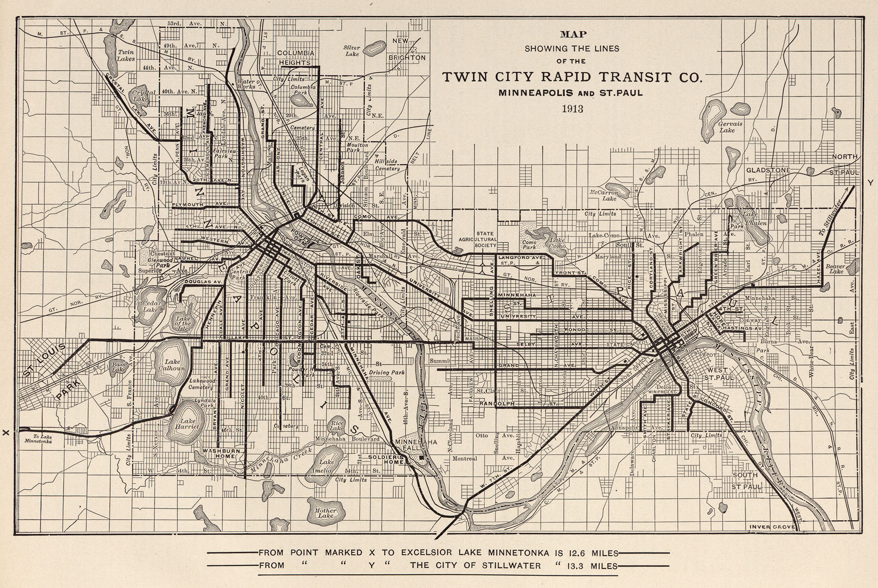 Minneapolis–St. Paul — Maps and Plans