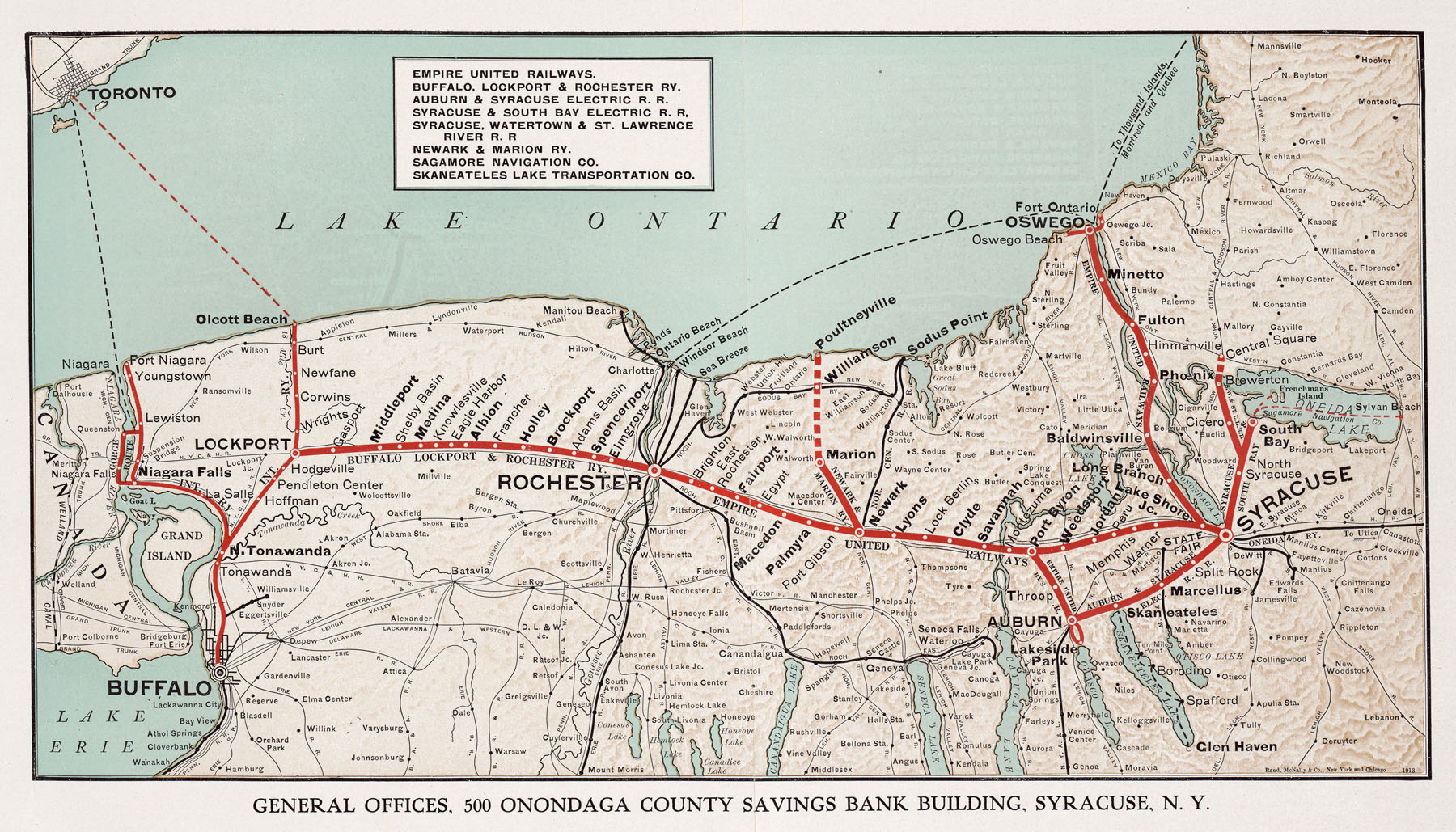 Buffalo — Maps; Rochester — Maps; Syracuse — Maps; Auburn, NY — Maps; Oswego — Maps and Plans