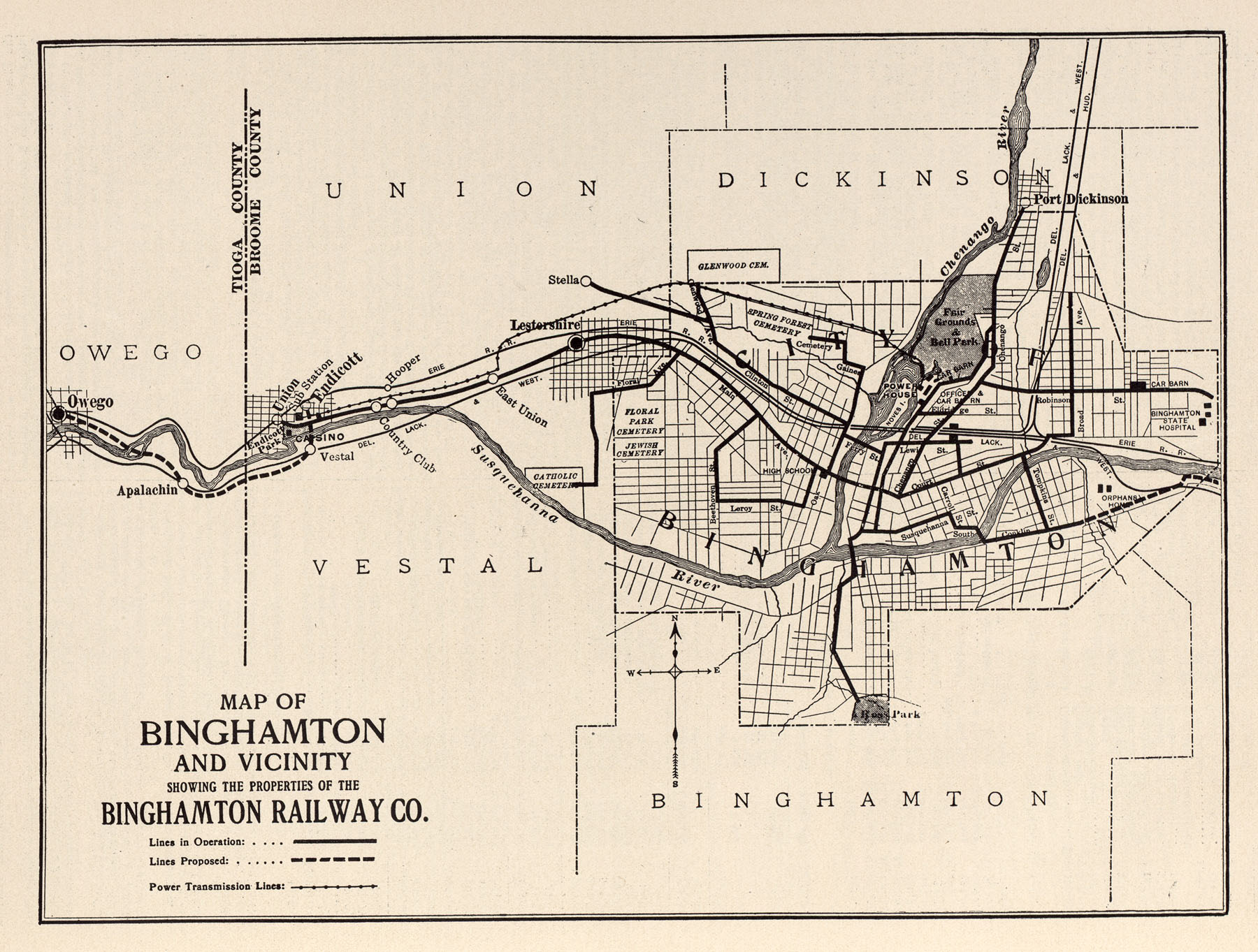 Binghamton — Maps