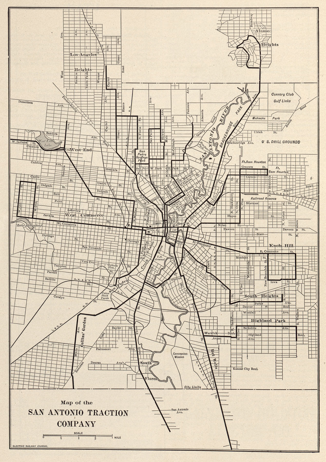 San Antonio — Maps