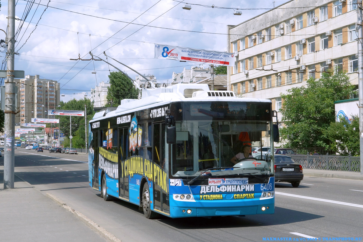Кримський тролейбус, Богдан Т70115 № 6406