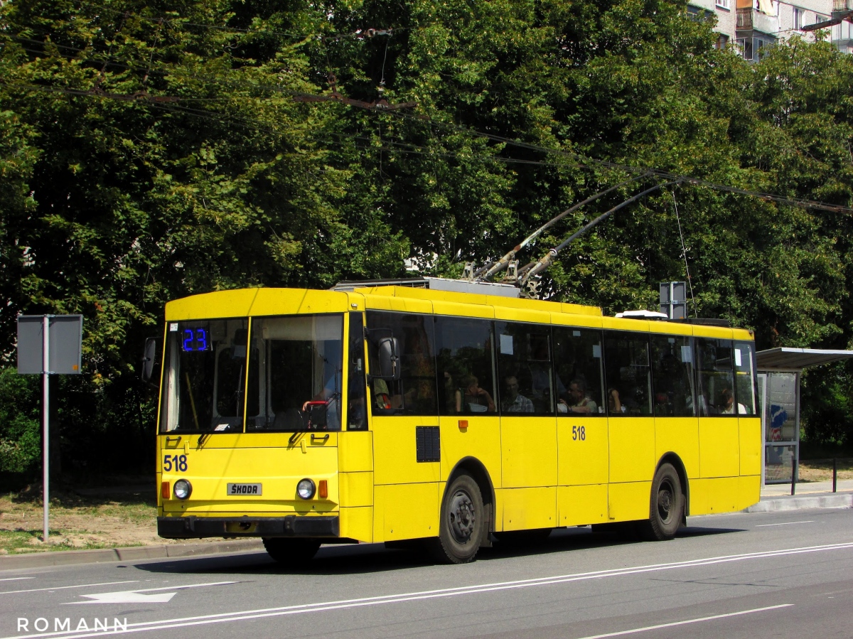 Lviv, Škoda 14Tr02/6 № 518
