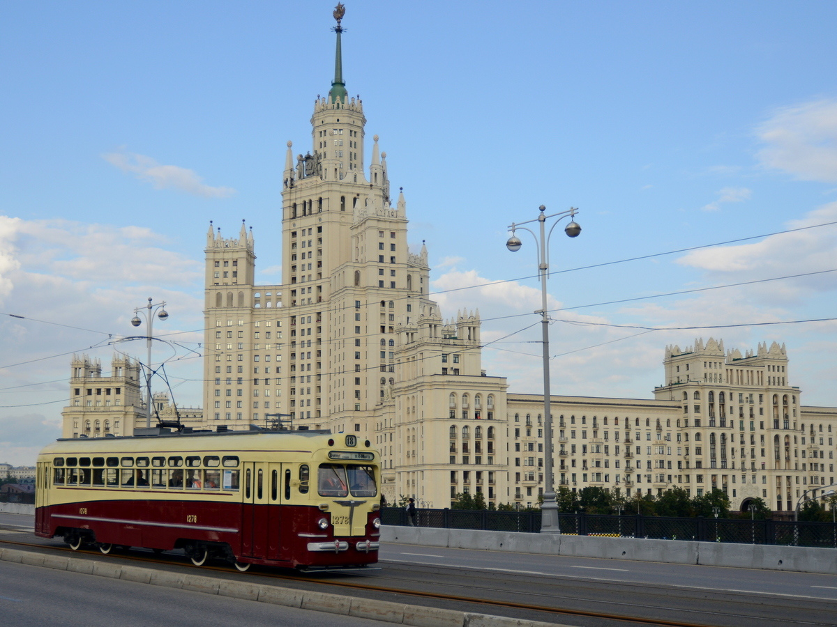 Moscova, MTV-82 nr. 1278; Moscova — Moscow Transport Day on 13 July 2019
