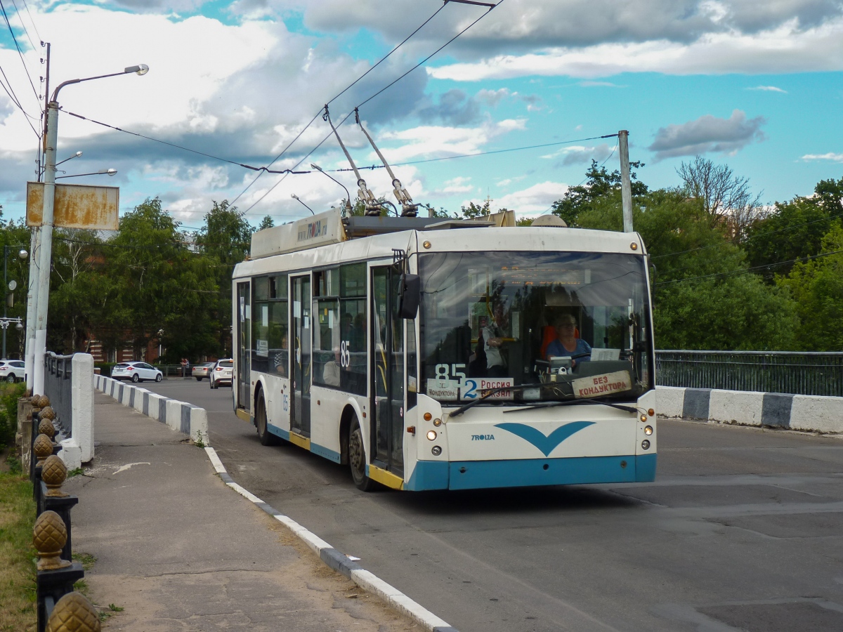 Tver, Trolza-5265.00 “Megapolis” № 85; Tver — The last years of the Tver trolleybus (2019 — 2020); Tver — Trolleybus lines: Central district