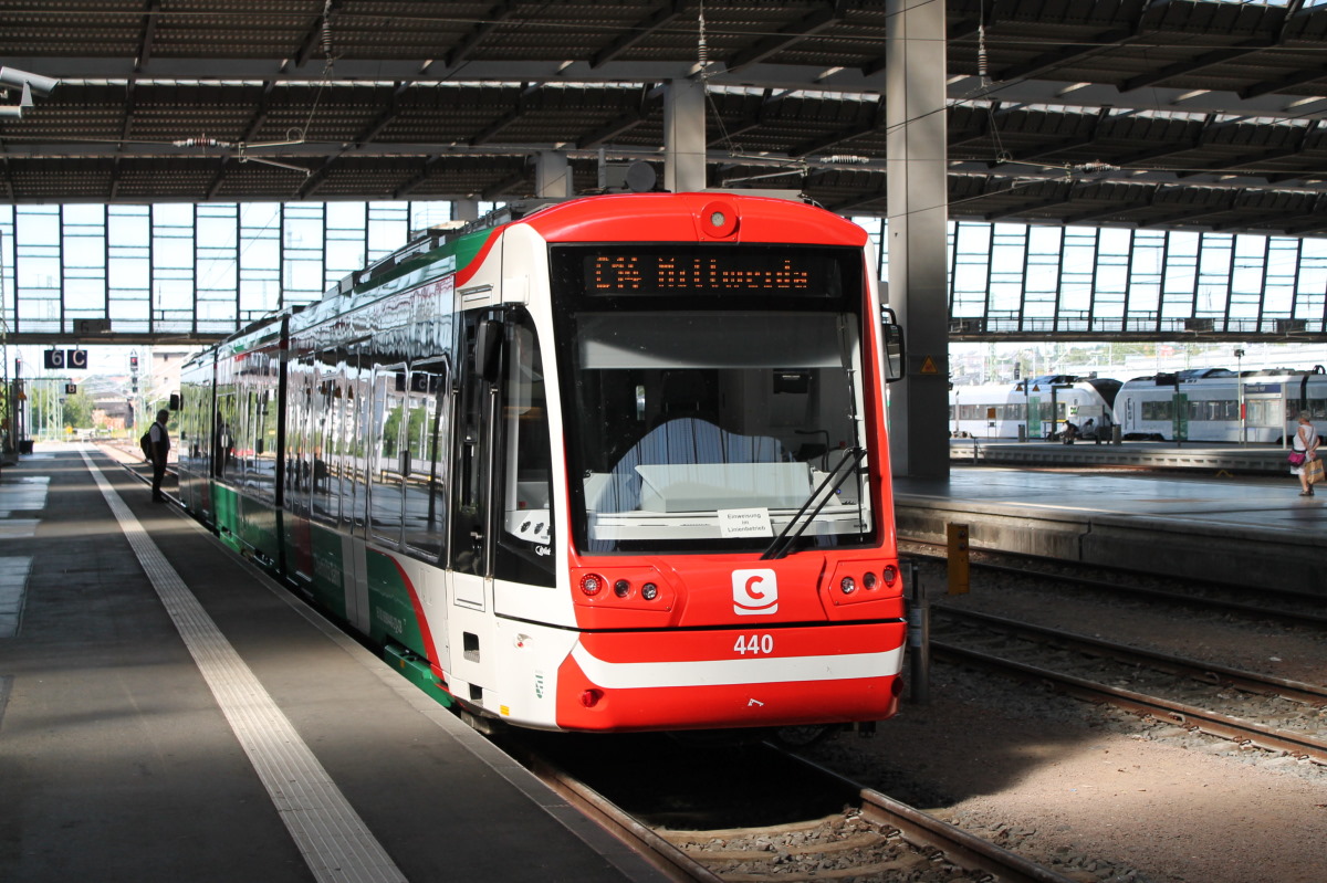 Хемниц, Vossloh Citylink № 440; Хемниц — Трамвайно-железнодорожная система «Хемницер Модель»