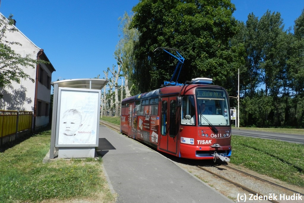 Осиек, Tatra T3PV.O № 0611