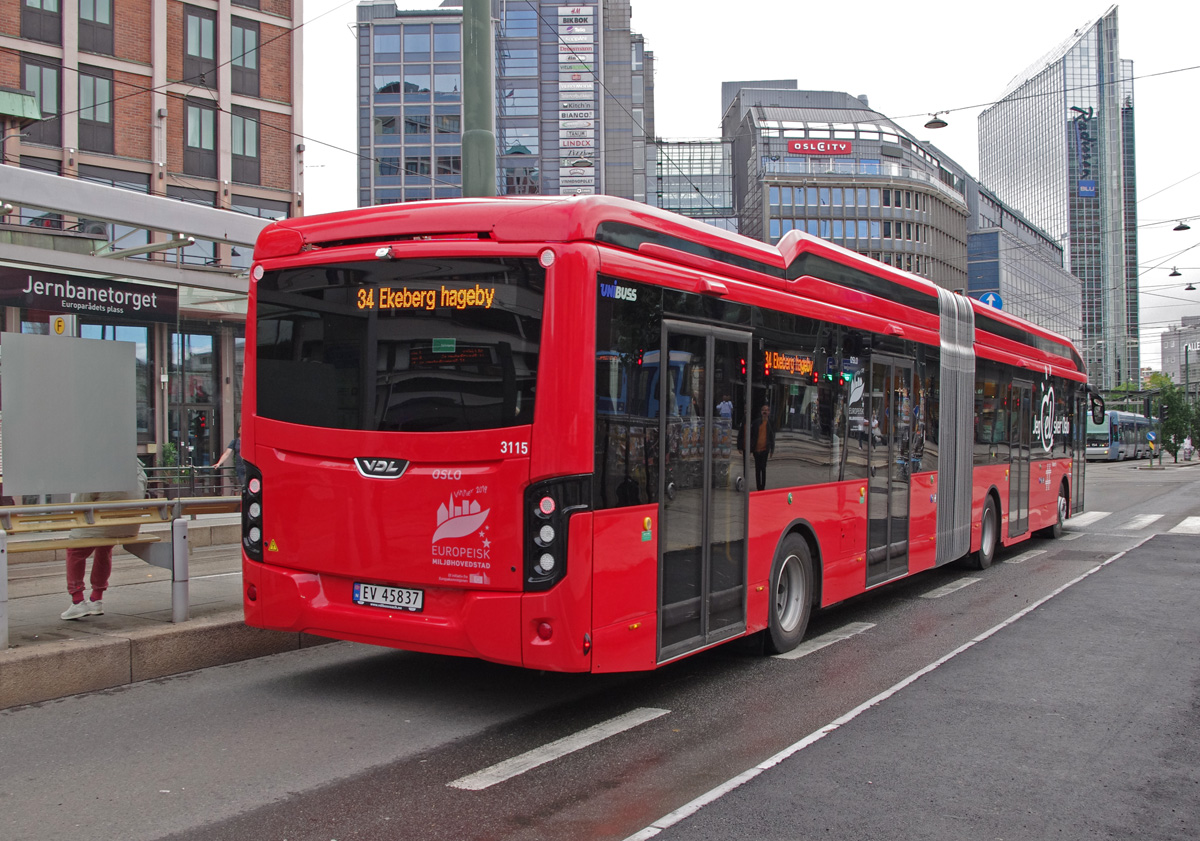 Осло, VDL Citea SLFA-180 Electric № 3115