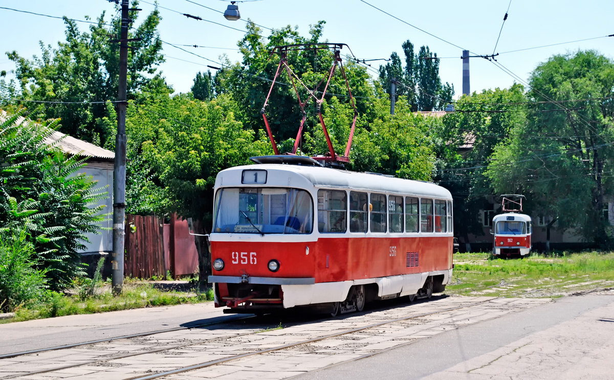 Донецк, Tatra T3SU № 956 (3956)