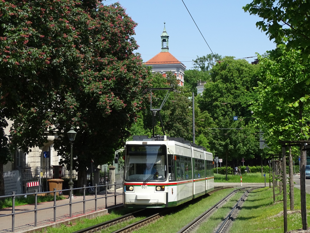 Augsburg, Adtranz GT6M # 601