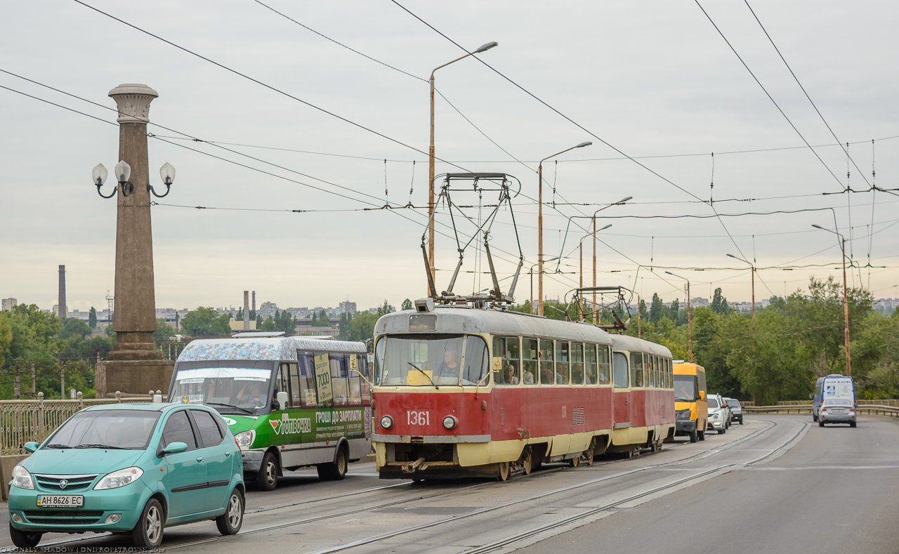 Днепр, Tatra T3SU № 1361