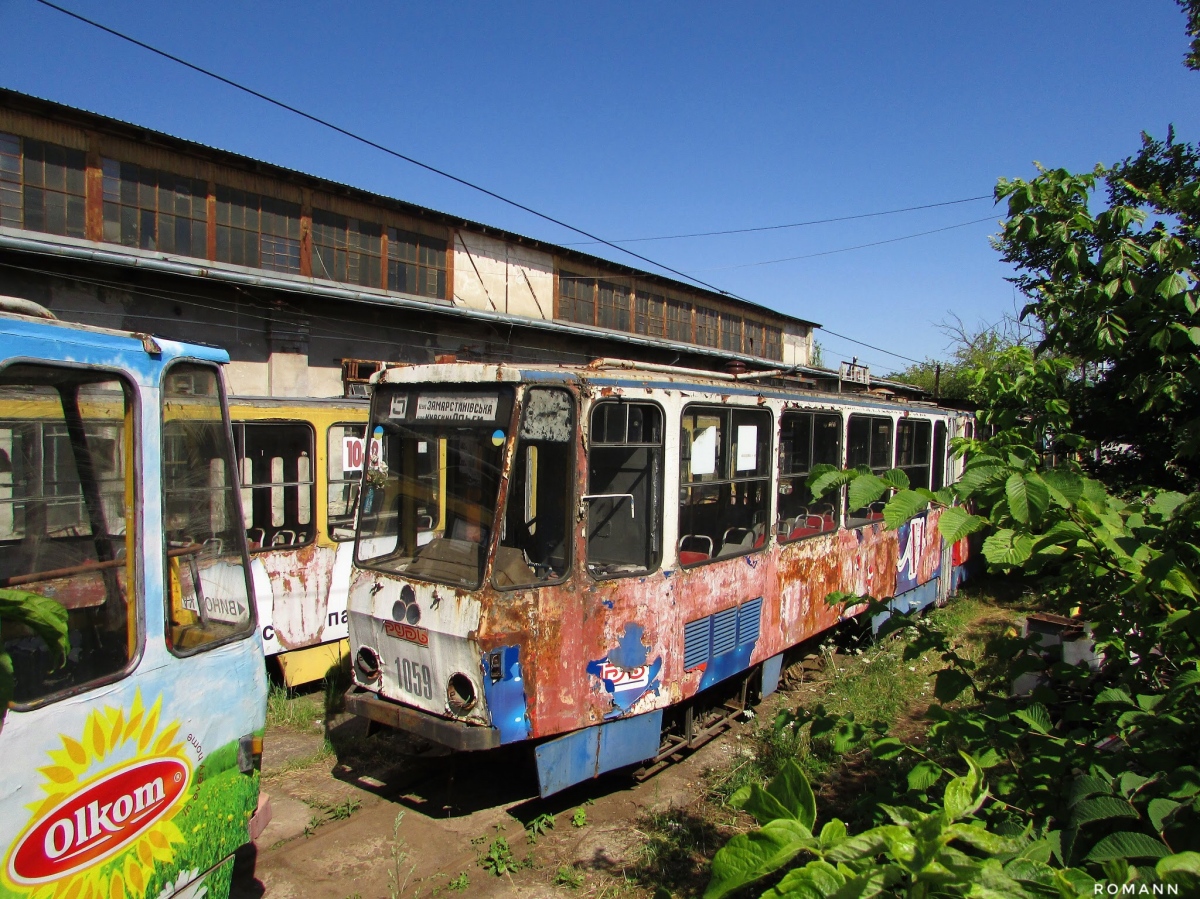 Львов, Tatra KT4SU № 1059