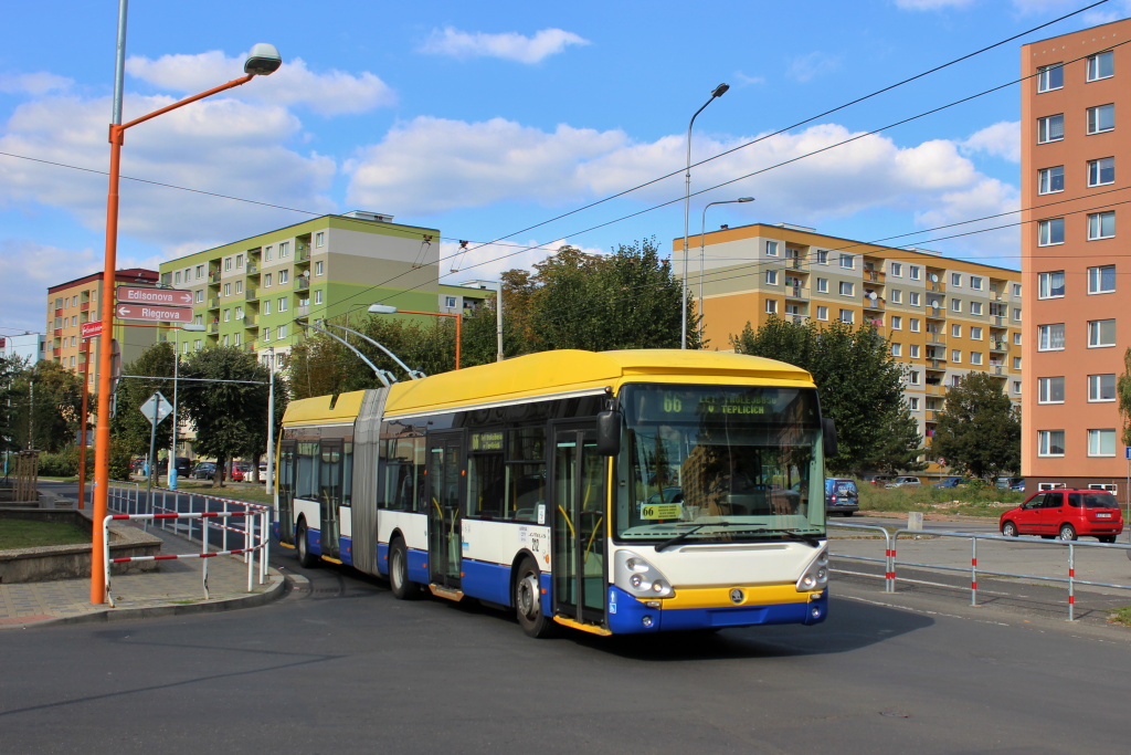 Теплице, Škoda 25Tr Irisbus Citelis № 212; Теплице — Юбилей: 66 лет Теплицкому троллейбусу (15.09.2018)