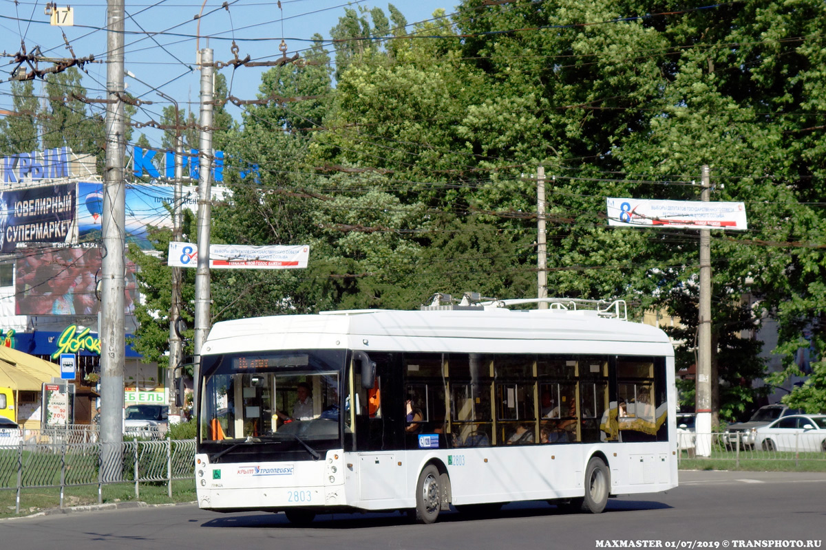 Крымский троллейбус, Тролза-5265.03 «Мегаполис» № 2803