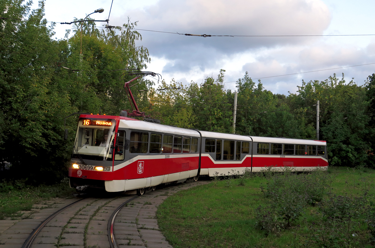 Москва, Tatra KT3R № 30699