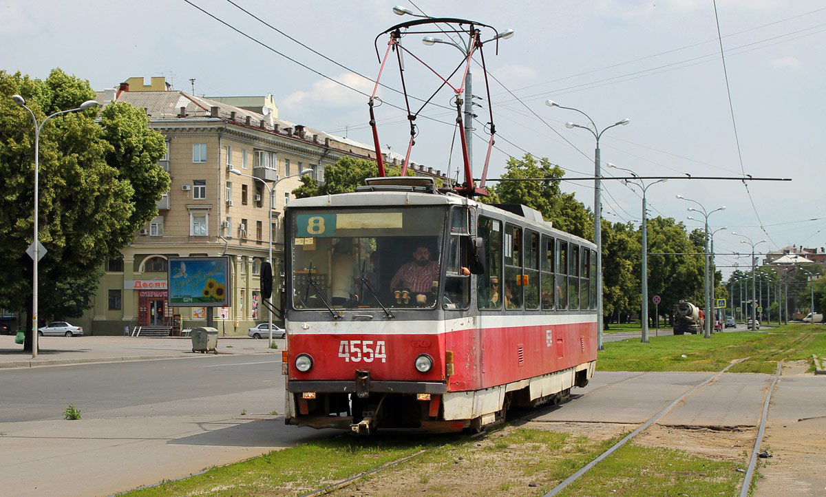 Харків, Tatra T6B5SU № 4554