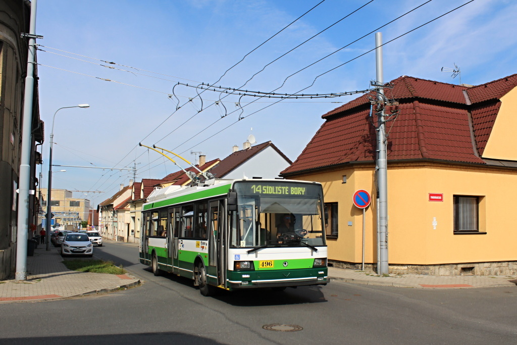 Plzeň, Škoda 21TrACI № 496