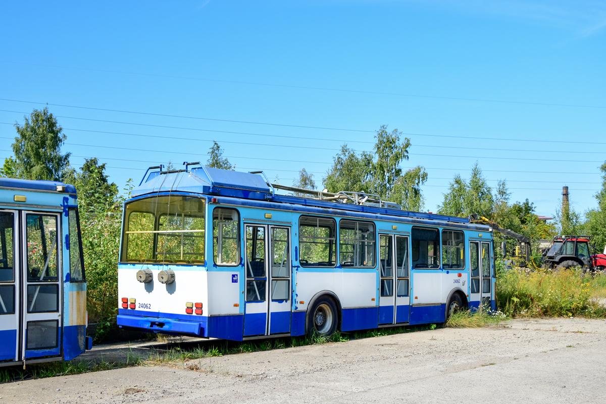 Riga, Škoda 14Tr18/6M č. 24062; Liepaja — Trolleybuses
