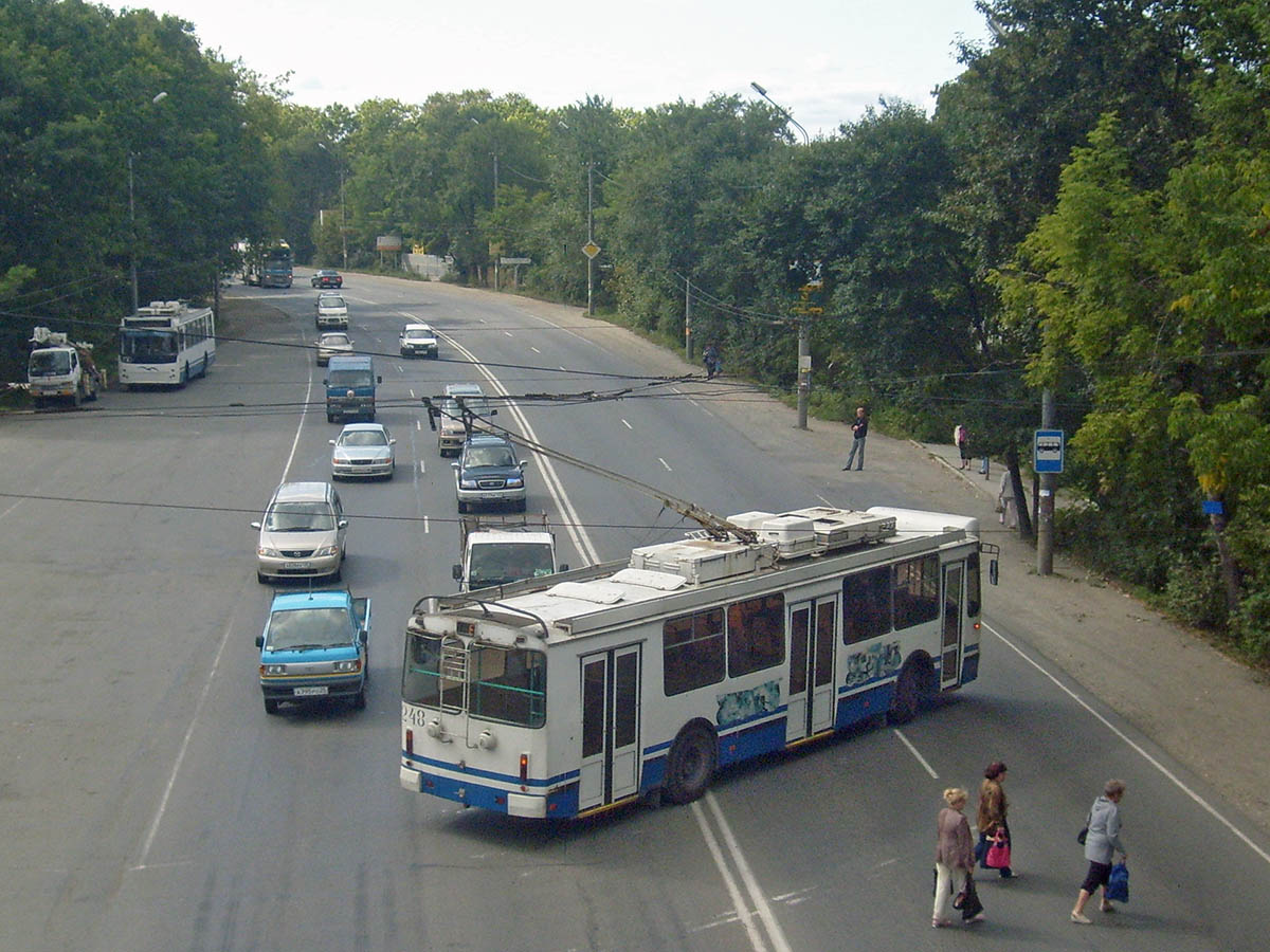 Владивосток, ЗиУ-682Г-016.02 № 248; Владивосток — Троллейбусная линия на Океанскую