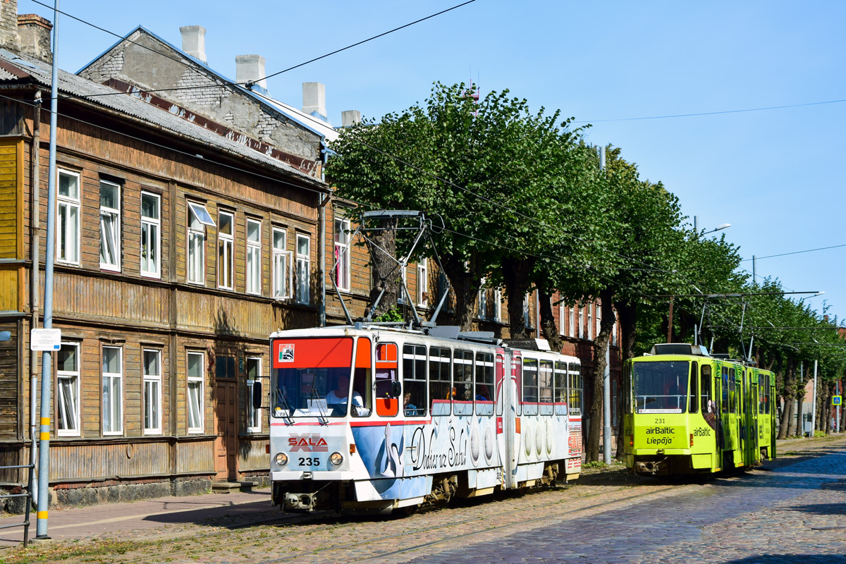 Liepāja, Tatra KT4SU № 235