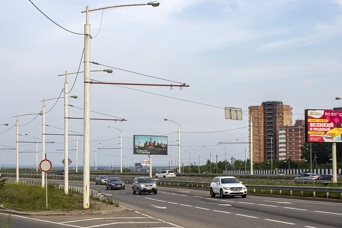 Иркутск — Строительство троллейбусной линии по Академическому мосту