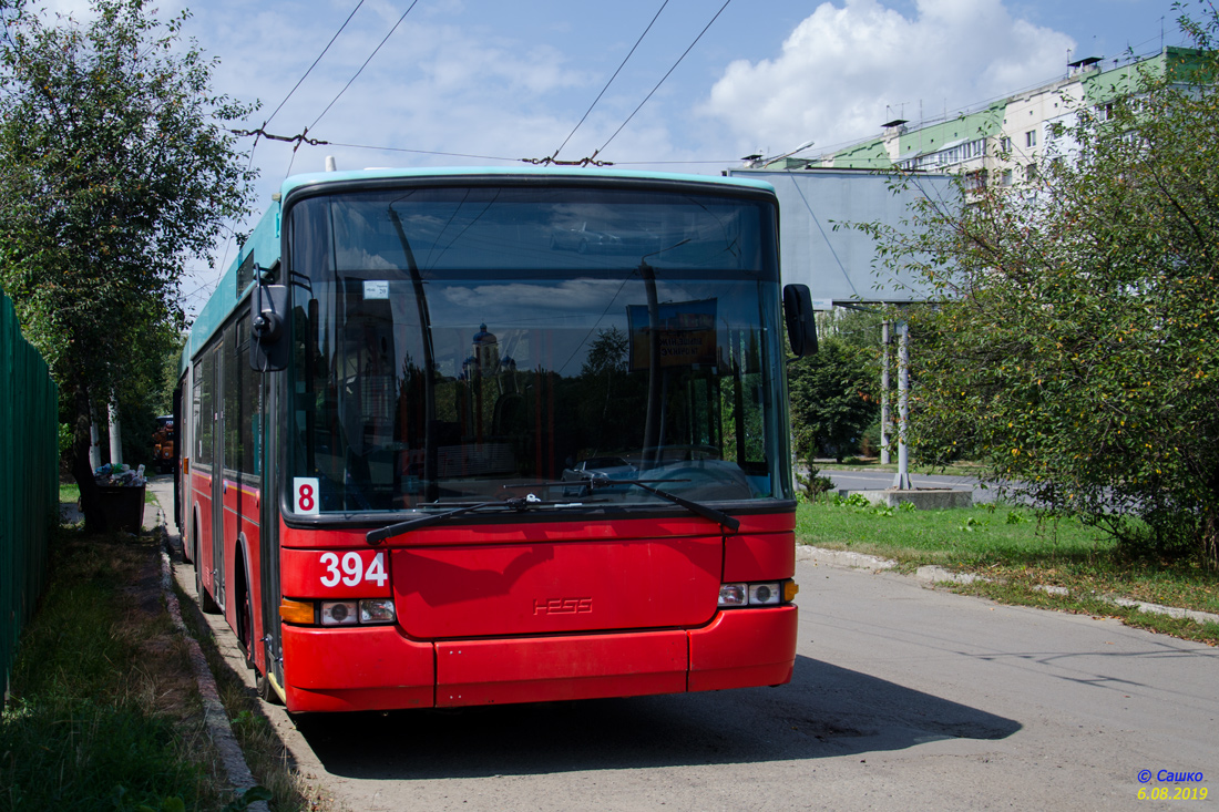 Черновцы, Hess SwissTrolley 2 (BGT-N1) № 394; Черновцы — Конечные остановки