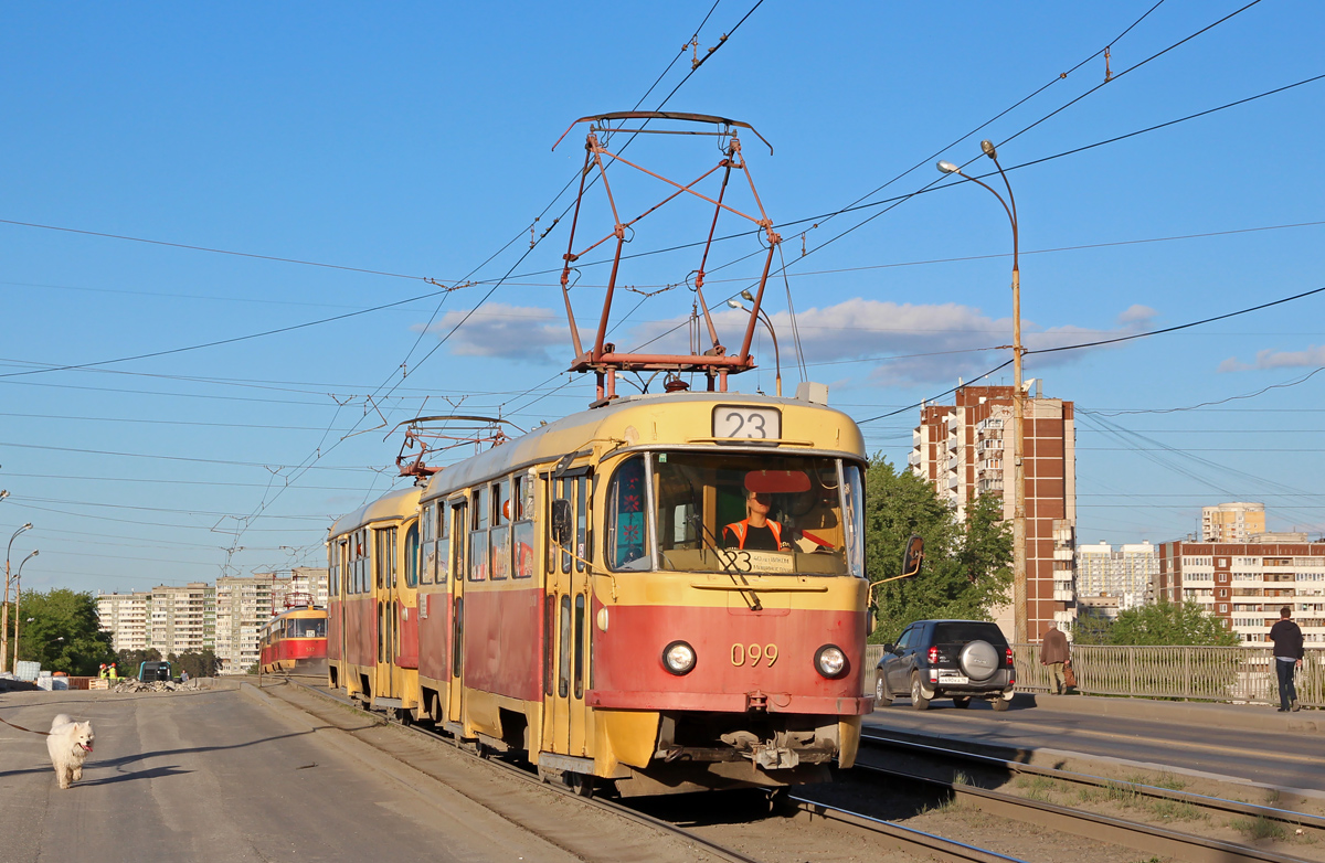 Екатеринбург, Tatra T3SU (двухдверная) № 099