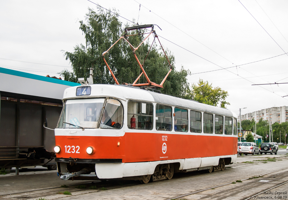 Uljanovsk, Tatra T3SU № 1232