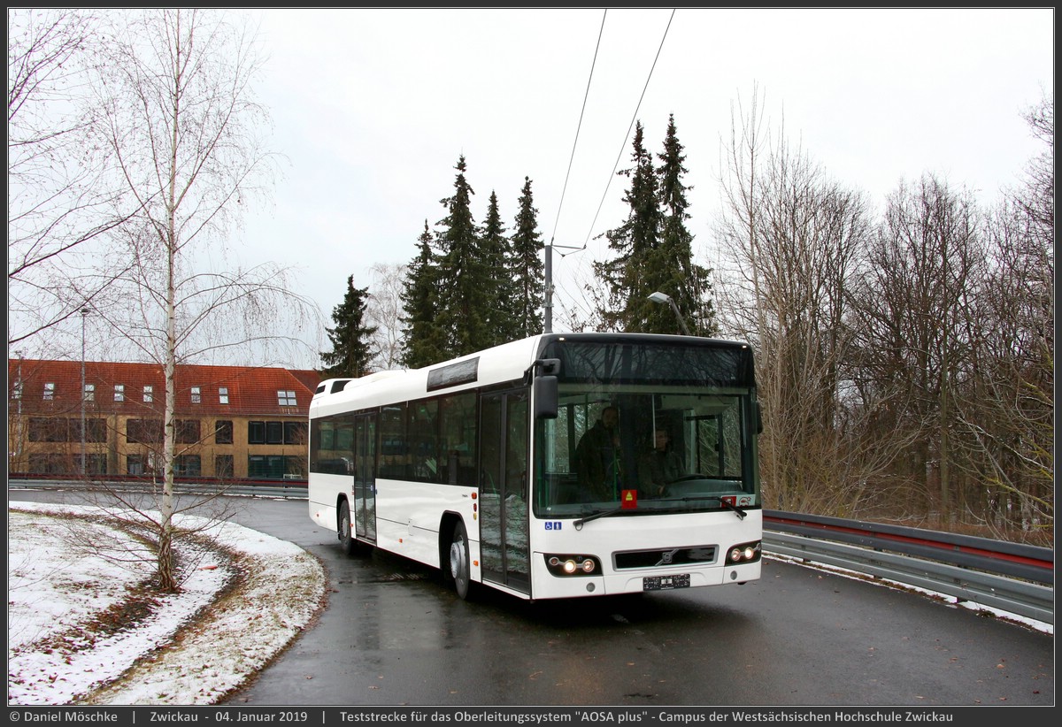 Цвиккау, Volvo 7700 № AOSA1; Цвиккау — Троллейбусная система «AOSAplus» Западно-Cаксонского вуза