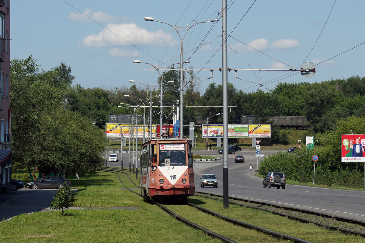 Prokopyevsk, 71-605 (KTM-5M3) nr. 119