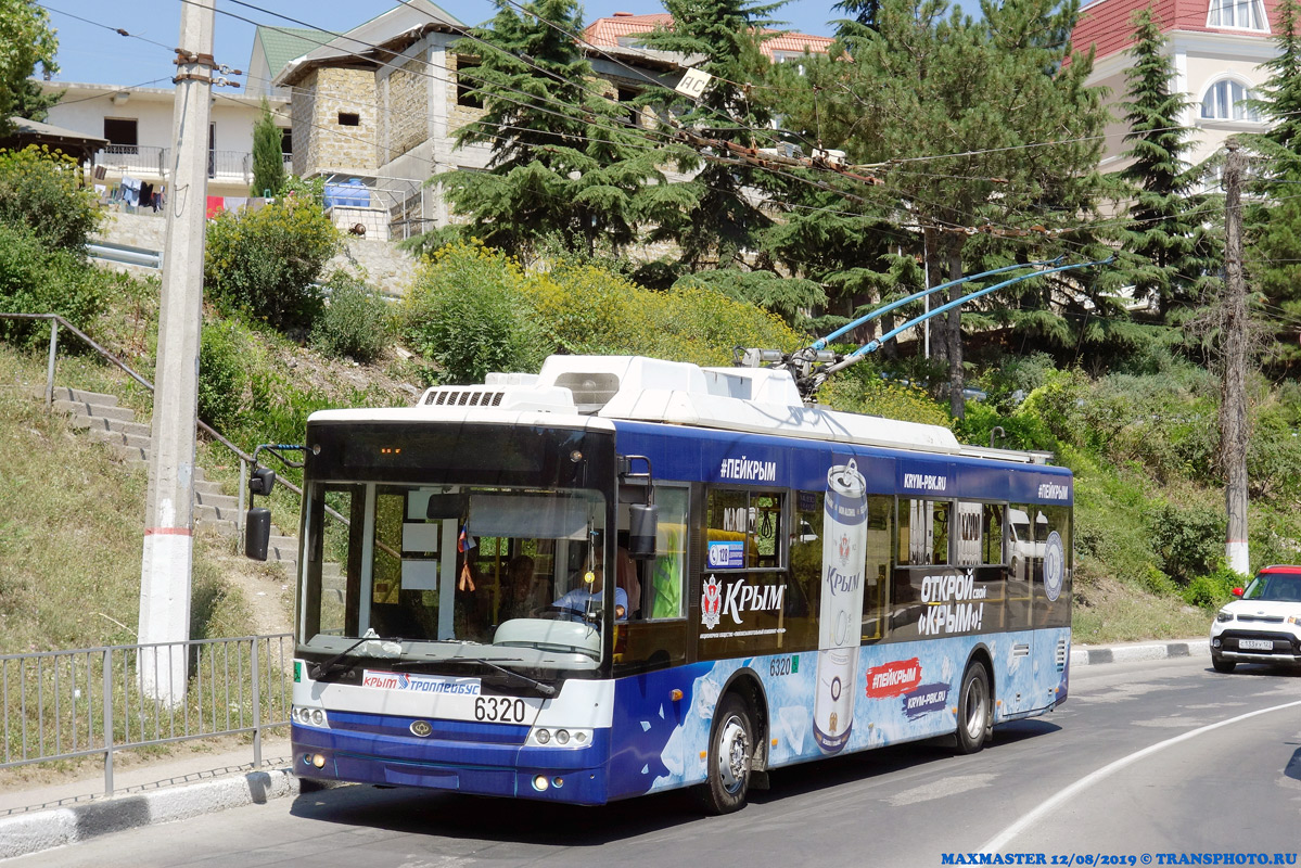 Crimean trolleybus, Bogdan T70110 # 6320