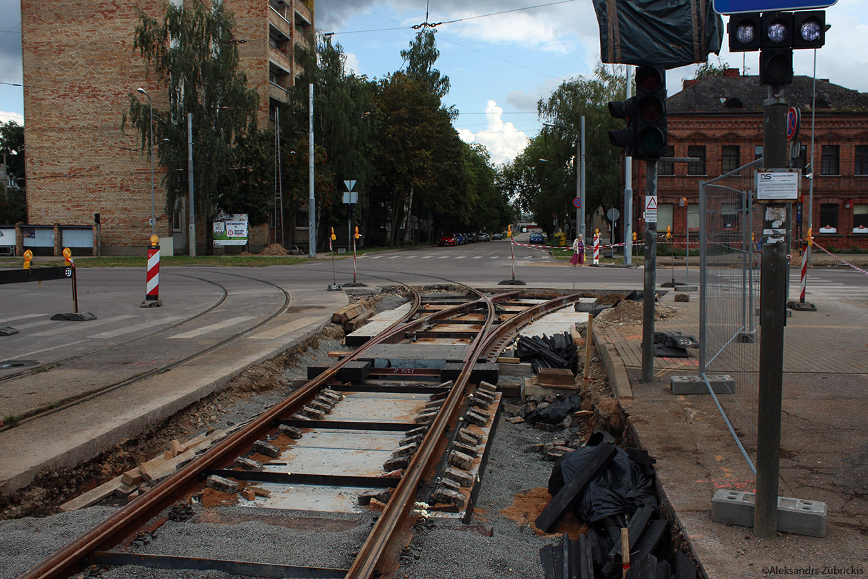 Daugavpils — Tramway Lines and Infrastructure