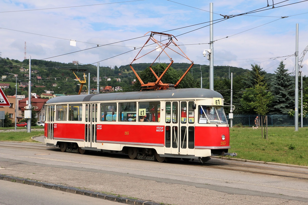 Košice, Tatra T1 nr. 203; Košice — Košice Trolleybus day / Košický trolejbusový deň