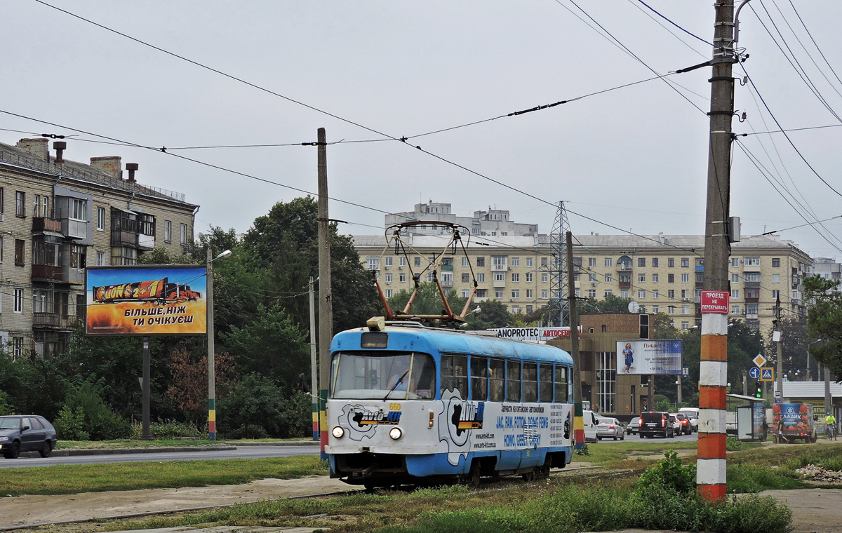 Харьков, Tatra T3SU № 660