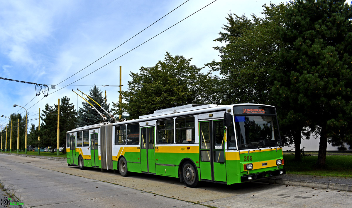 Jilina, Škoda 15Tr10/7 N°. 205; Jilina — Slávnostné rozlúčenie s trolejbusmi typu Škoda 14Tr & 15Tr (17.08.2019) • Farewell ceremony with Škoda 14Tr & 15Tr trolleybuses (17.08.2019)