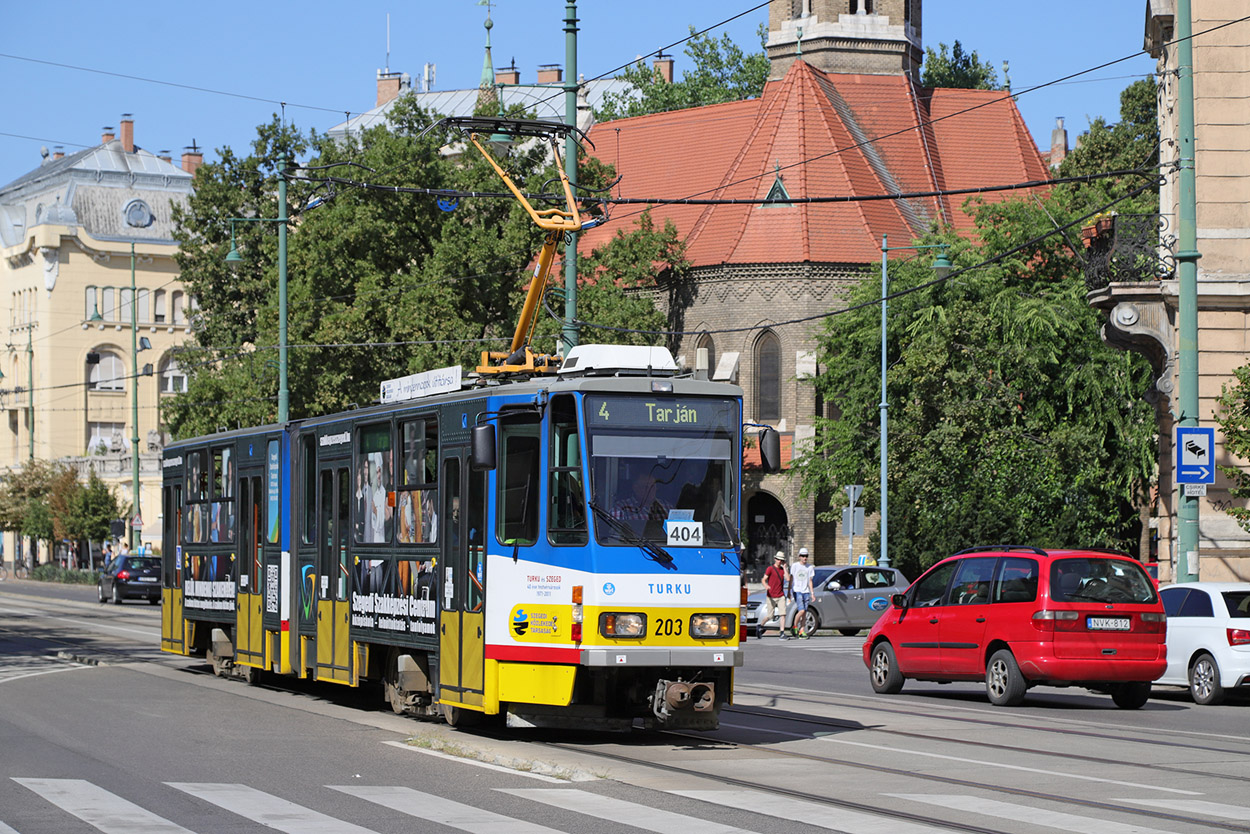 Сегед, Tatra KT4DMC № 203