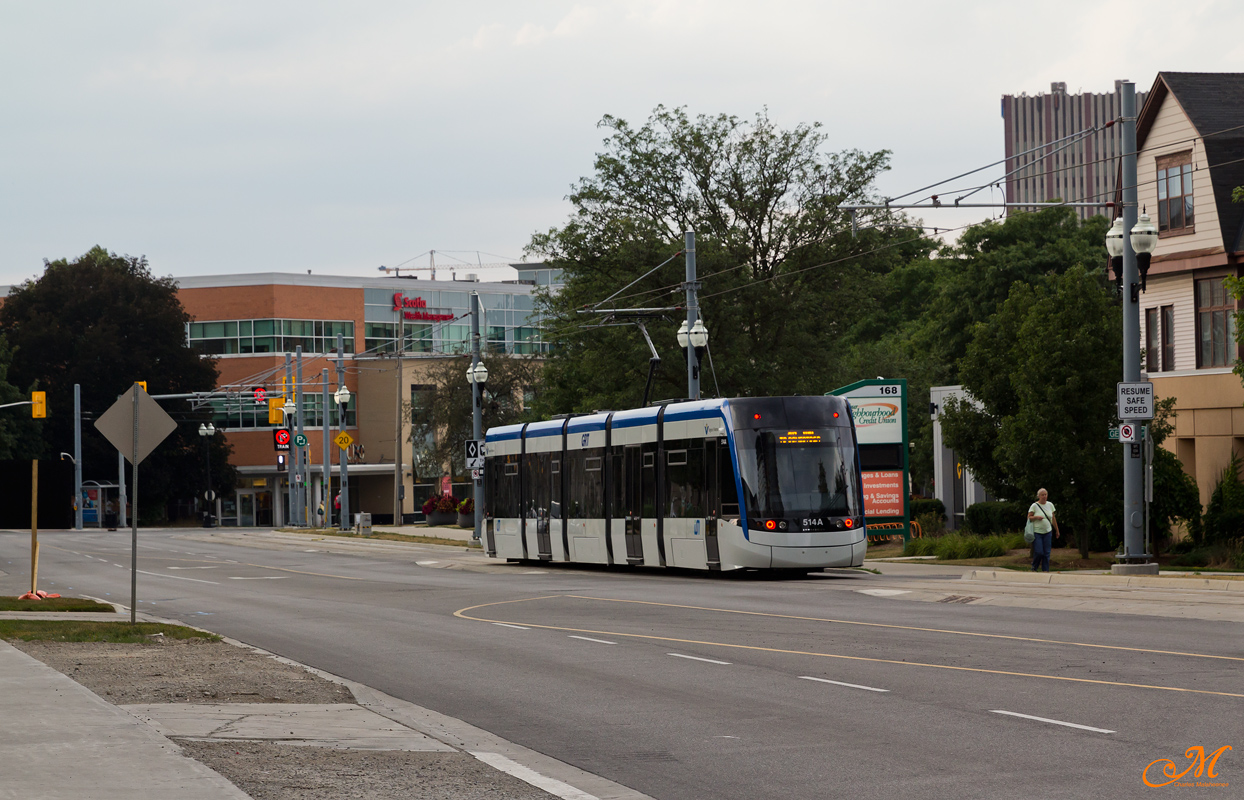 Уотерлу, Bombardier Flexity Freedom № 514