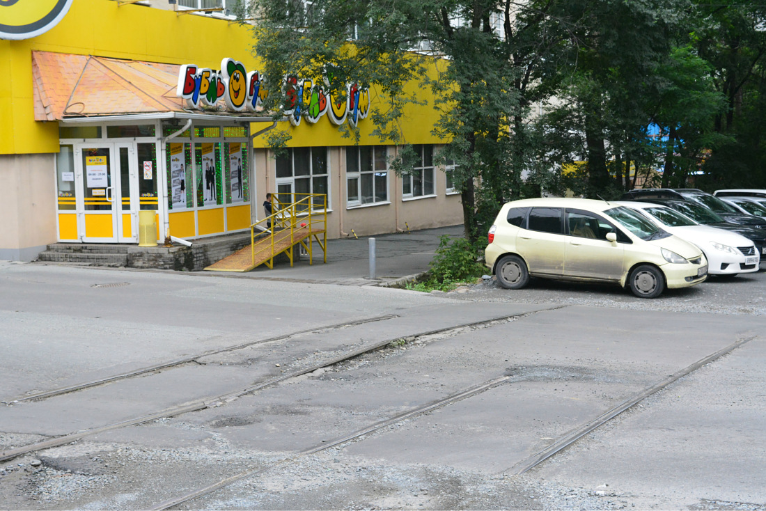 Vlagyivosztok — Closed routes and the remains of the tram infrastructure