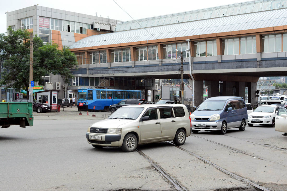 Vladivostok — Closed routes and the remains of the tram infrastructure