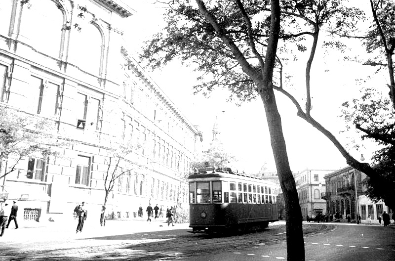 Баку, Х № 176; Баку — Старые фотографии (трамвай)