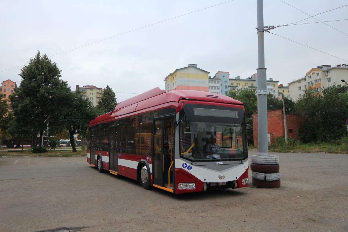 Ivano-Frankivsk, BKM 321 N°. 221; Ivano-Frankivsk — Transportation and testing of BKM 321 trolleybuses