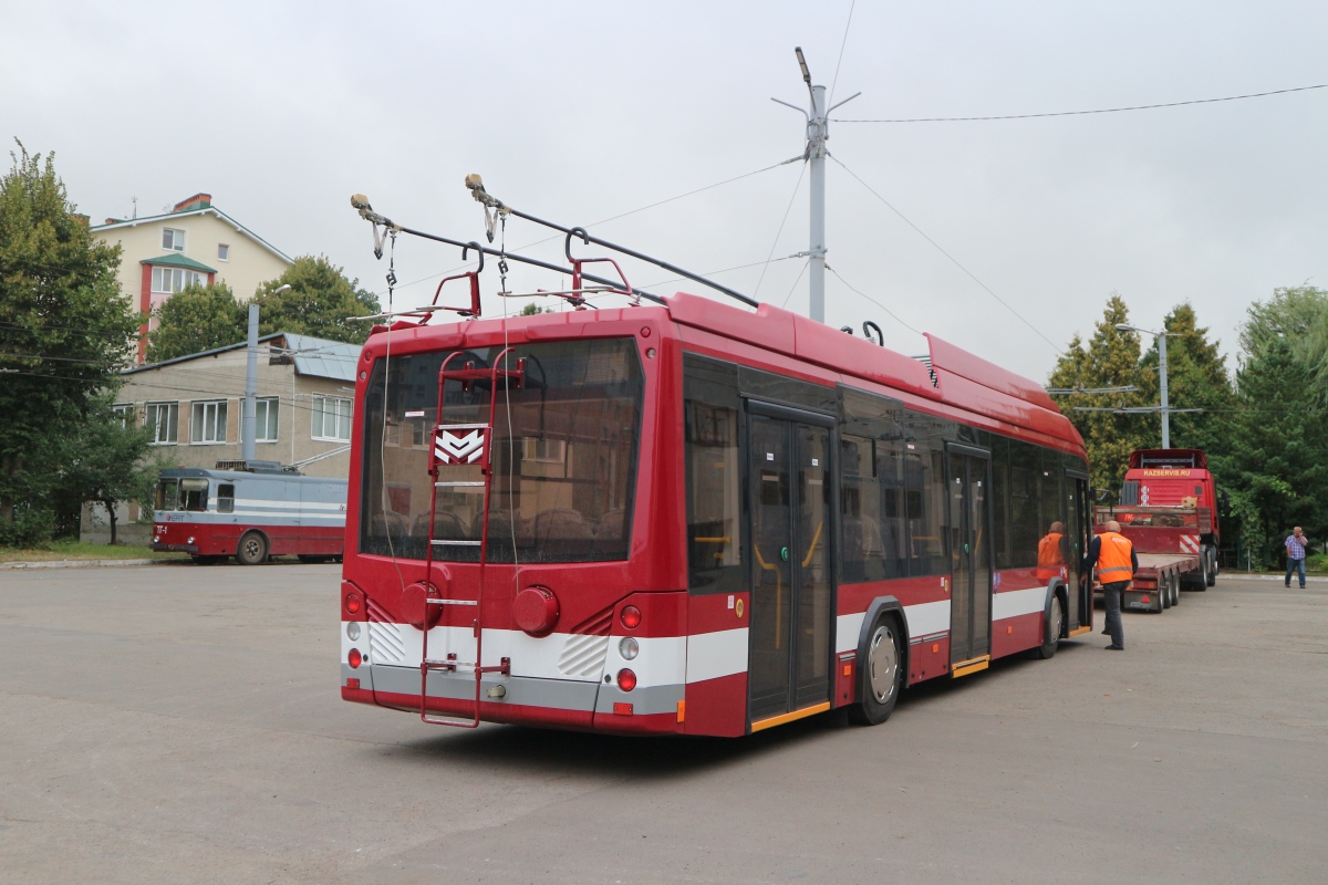 Ivano-Frankivsk, BKM 321 № 221; Ivano-Frankivsk — Transportation and testing of BKM 321 trolleybuses