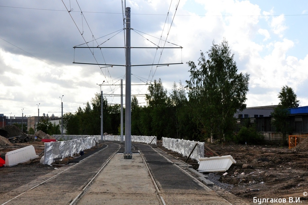 Pietari — Tram lines construction