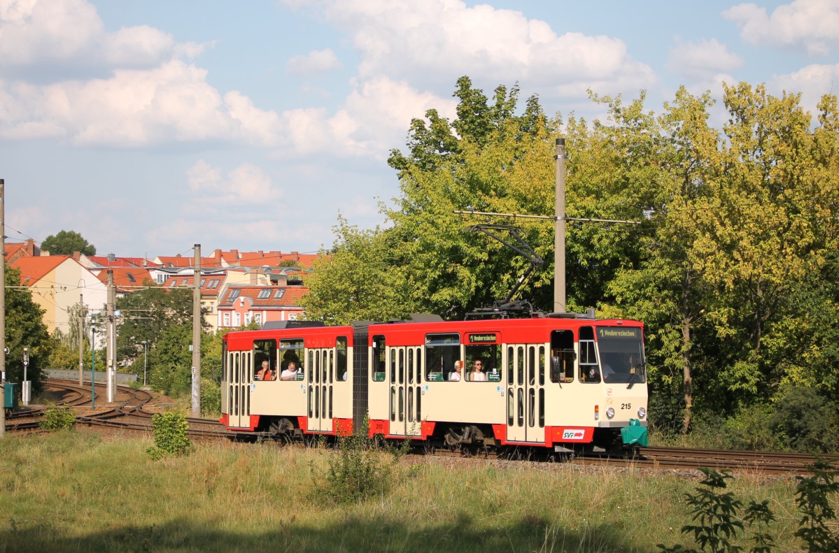 Франкфурт-на-Одере, Tatra KT4DM № 215
