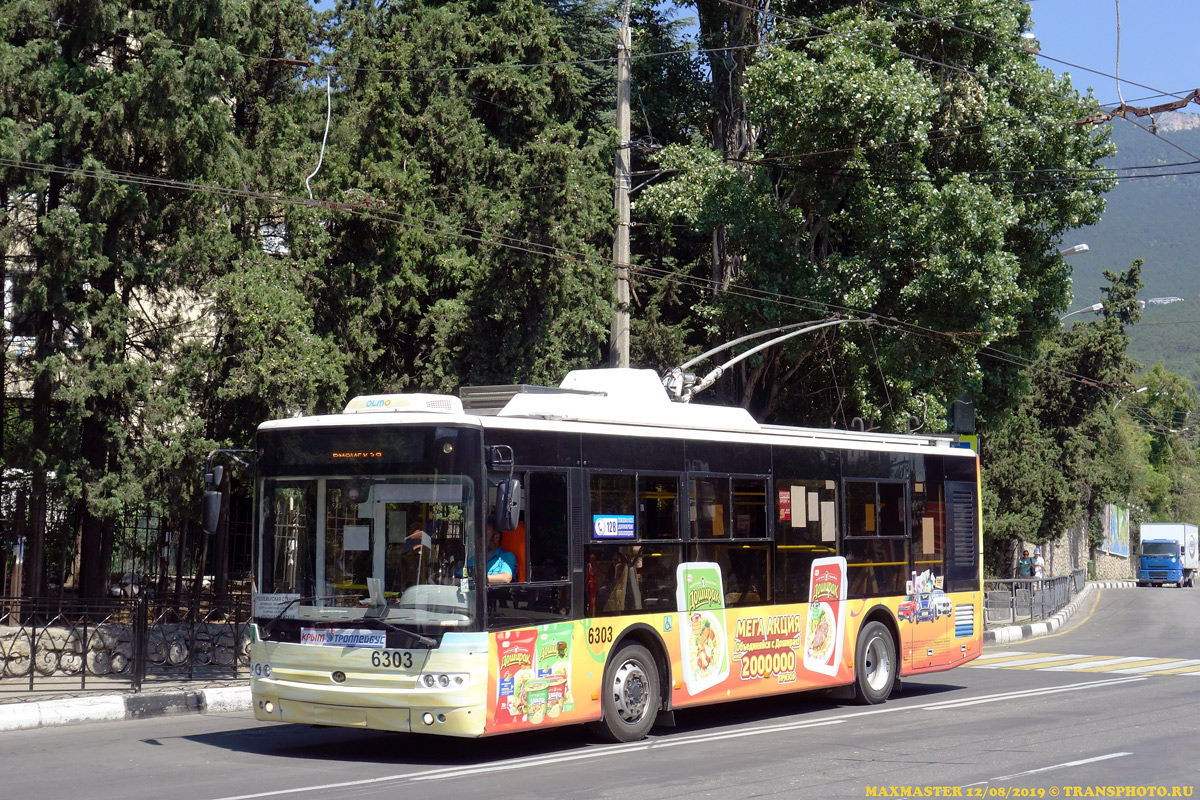 Crimean trolleybus, Bogdan T60111 # 6303