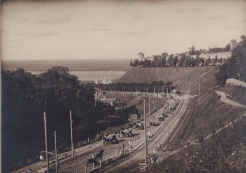 Nizhny Novgorod — Historical photos; Nizhny Novgorod — Tram lines