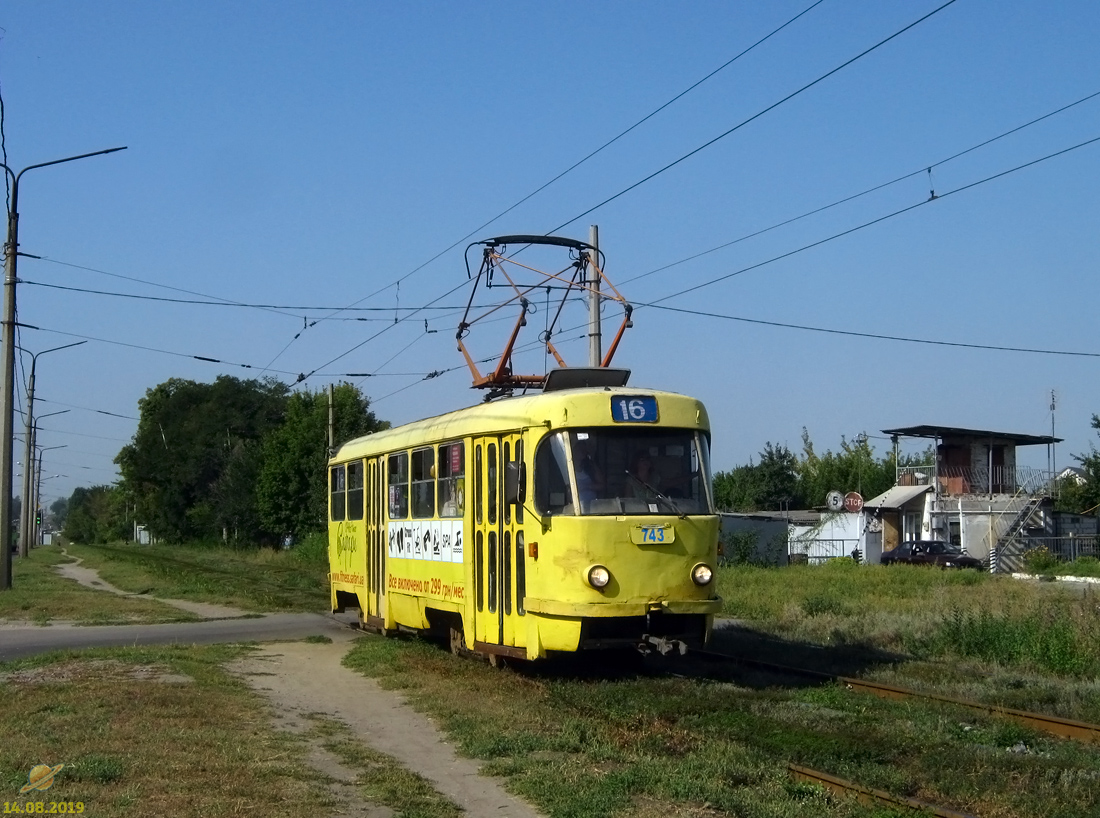 Charków, Tatra T3SU Nr 743