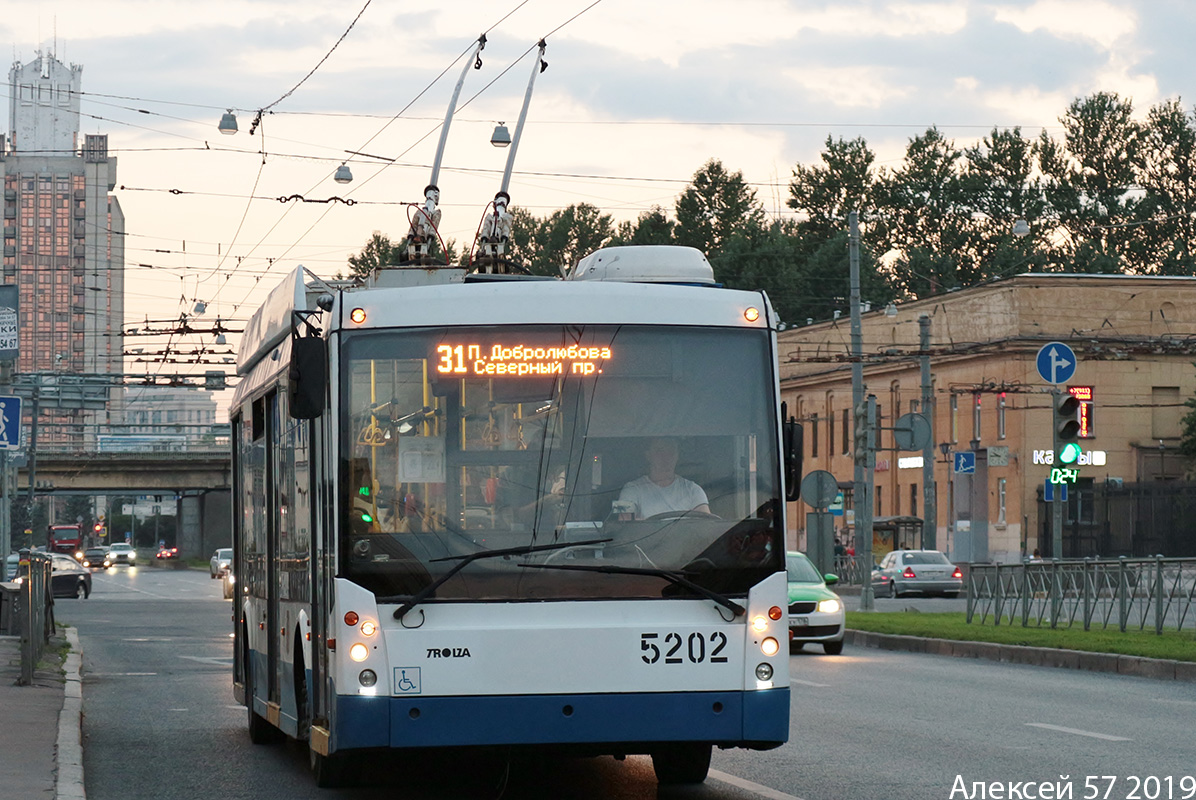 Санкт-Петербург, Тролза-5265.00 «Мегаполис» № 5202