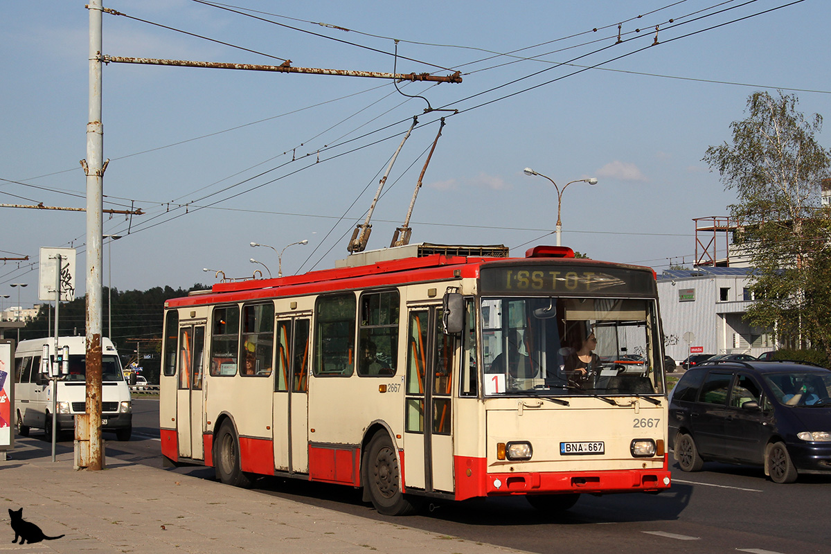 Vilnius, Škoda 14Tr17/6M — 2667