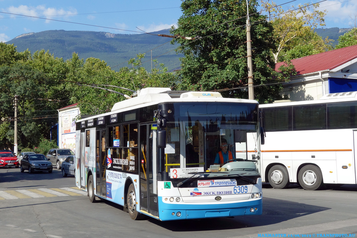 Крымский троллейбус, Богдан Т60111 № 6309
