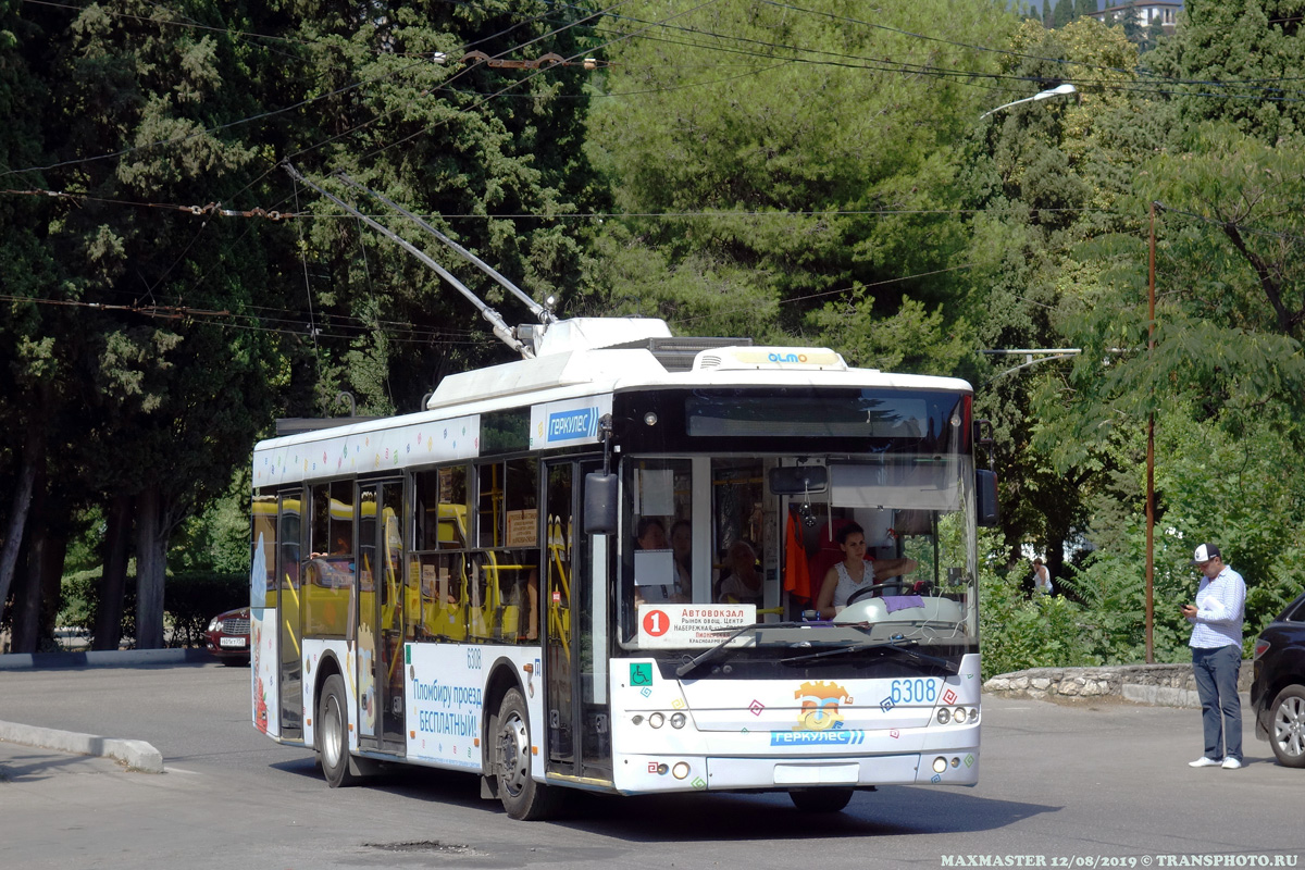 Крымский троллейбус, Богдан Т60111 № 6308